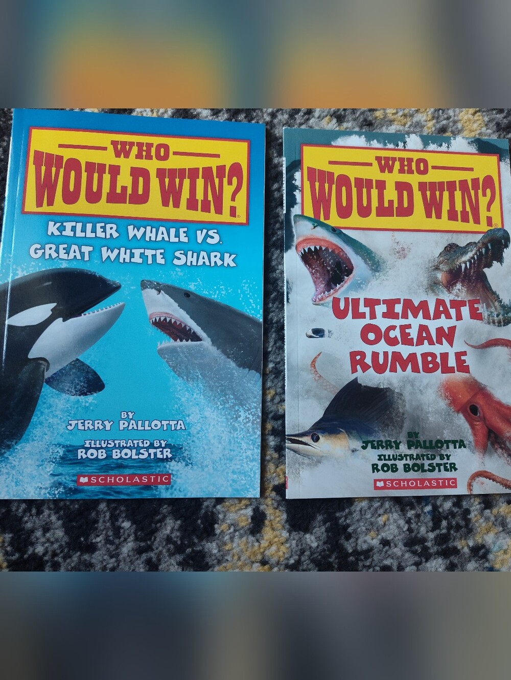 5 Scholastic Who Would Win? Books